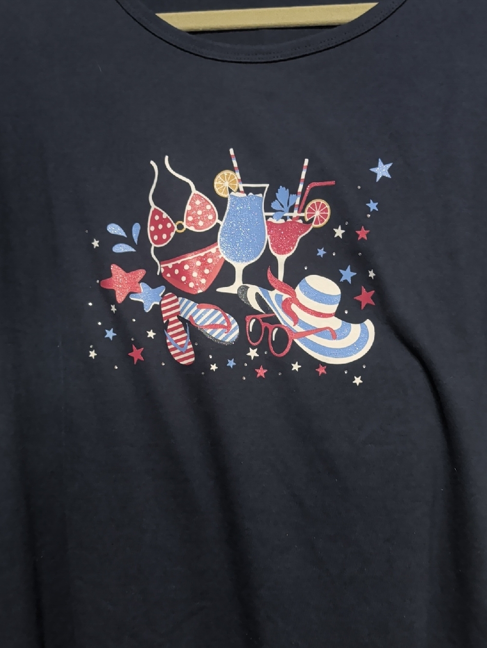 4th of July Beach - Navy